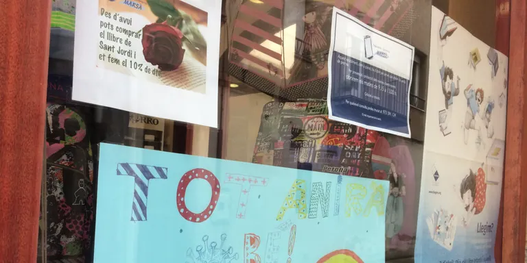 Un Sant Jordi 'a domicili'
