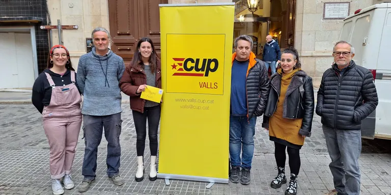 La CUP escriu una carta als Reixos fent-hi constar els desitjos del 2024