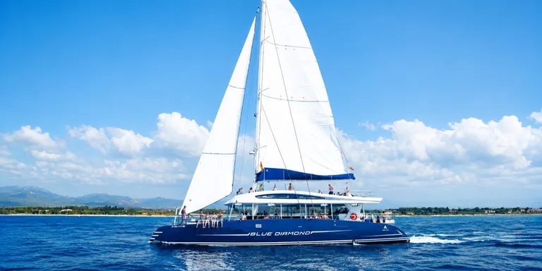 L’Estació Nàutica donarà la recaptació de les sortides amb catamarà de la Fira del Vi a l’Associació Antian i Swim for ELA
