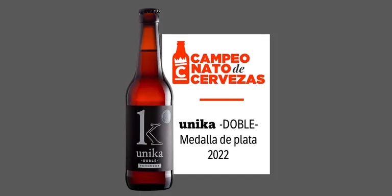 La cervesa Unika Doble, produïda a Caldes, rep la medalla de plata al Campionat Estatal de Cerveses
