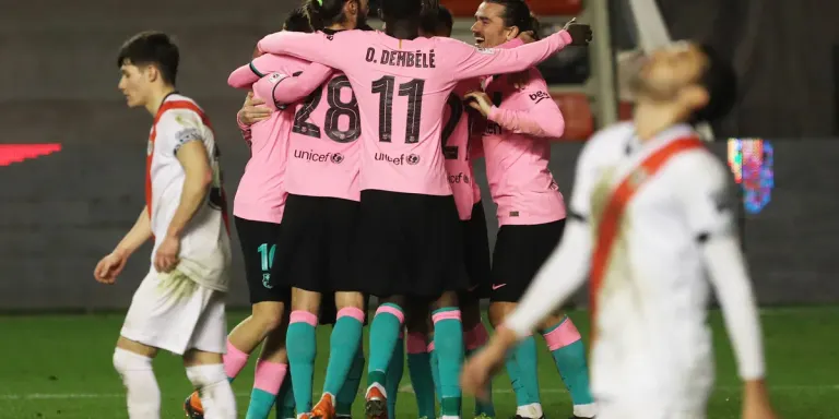 El Barça es classifica pels quarts de final de Copa després de guanyar al Rayo (1-2)