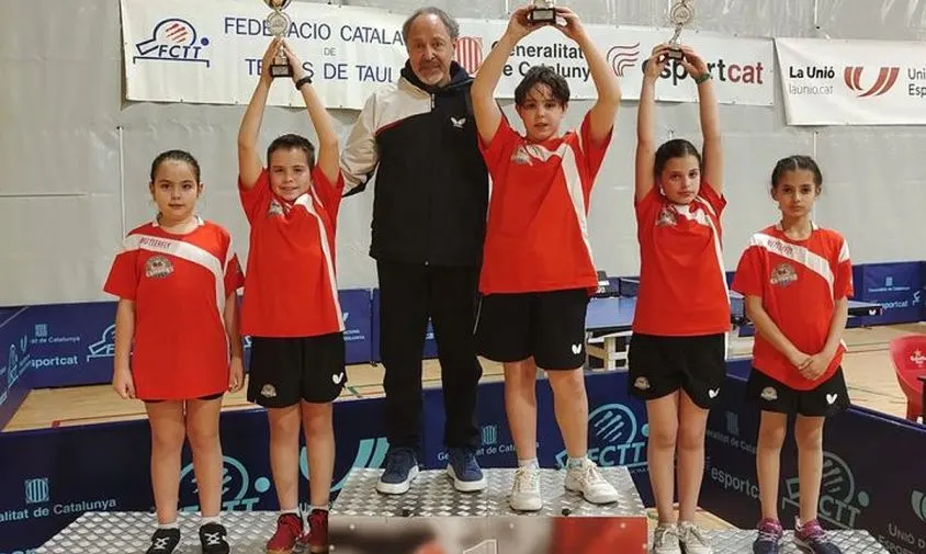Quatre palistes del CTT Cambrils disputaran el campionat estatal de tennis taula