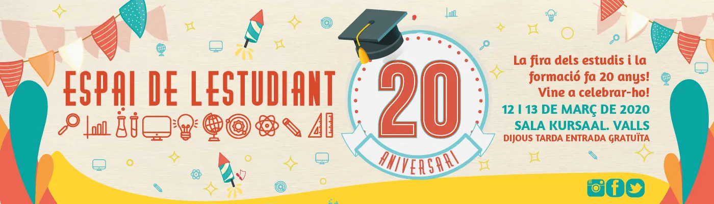 Acte commemoratiu dels 20 anys de l’Espai de l’Estudiant