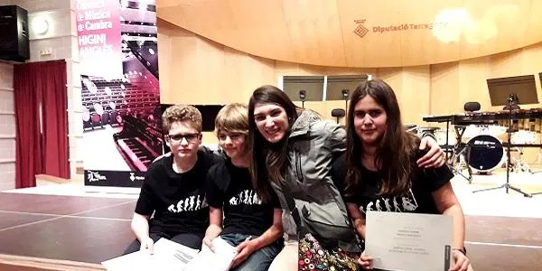 El Trio d'Arpes de l’Escola de Música d’Altafulla, rep la Menció d’Honor del XIIè Concurs de Música de Cambra Higini Anglès