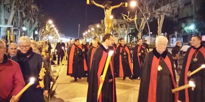 Èxit de participació en les processons en motiu del Divendres Sant
