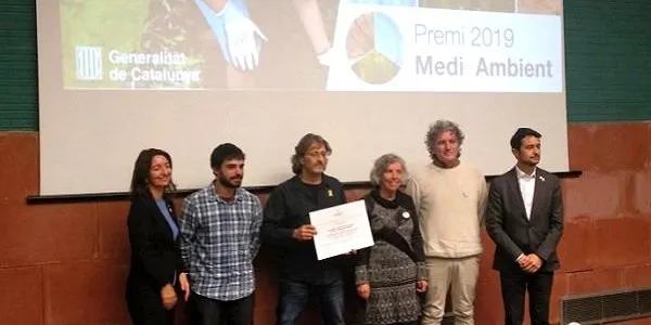 El GEPEC rep el Premi Medi Ambient concedit pel Departament de Territori i Sostenibilitat de la Generalitat