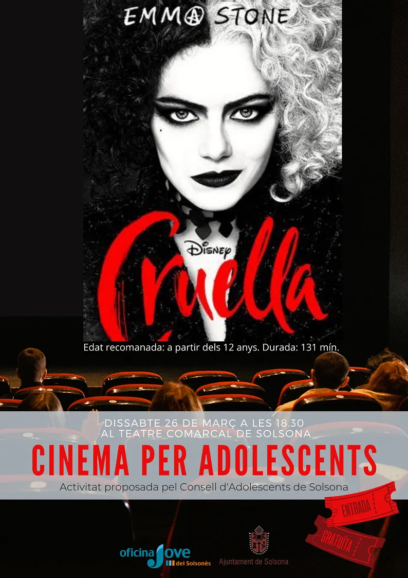 El Consell d'Adolescents promou una sessió de cinema a Solsona