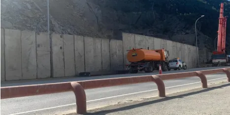 Avancen a Andorra els treballs de contenció per permetre la circulació habitual per la CG1 a partir de dijous