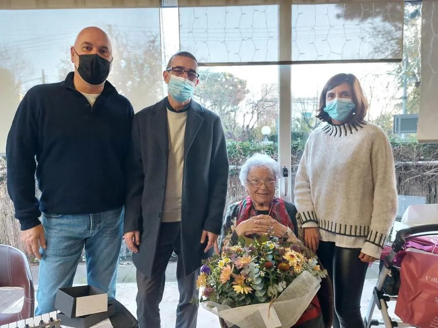 Conxita Alsina Guiteras, nova àvia centenària a Vilassar de Mar