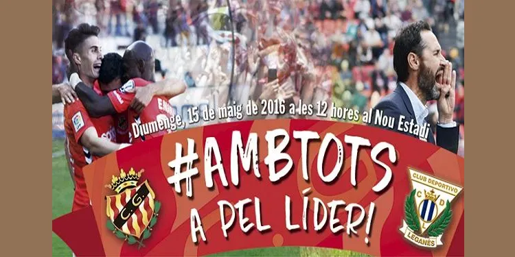 Nova promoció del Nàstic per viure en directe aquest diumenge el partit contra el Leganés