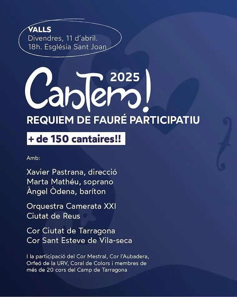 El Rèquiem de Fauré arriba a Valls