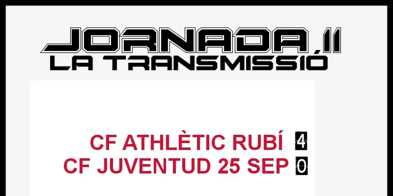 A PEU DE CAMP - JORNADA 11 diumenge tarda