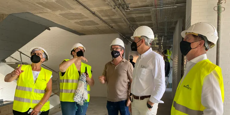 S’ultimen els detalls per traslladar els barracons al nou Institut de Caldes de Malavella