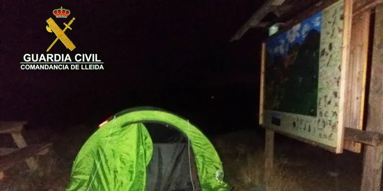 La Guàrdia Civil denuncia acampades il·legals a la Reserva Nacional de Caça de Boumort