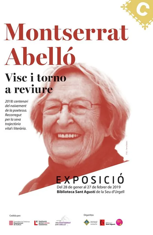 Conferència sobre Montserrat Abelló a la Biblioteca Sant Agustí