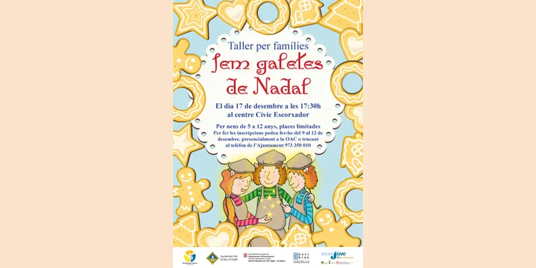 Obertes les inscripcions al taller de decoració de galetes de Nadal