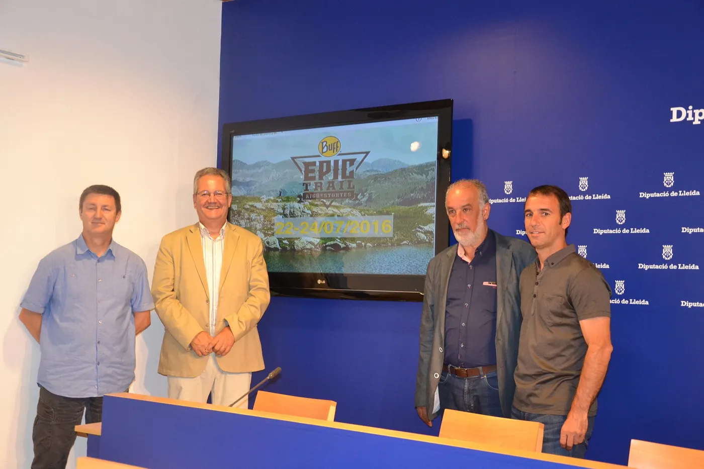Presentació de les curses (Foto: Diputació de Lleida)