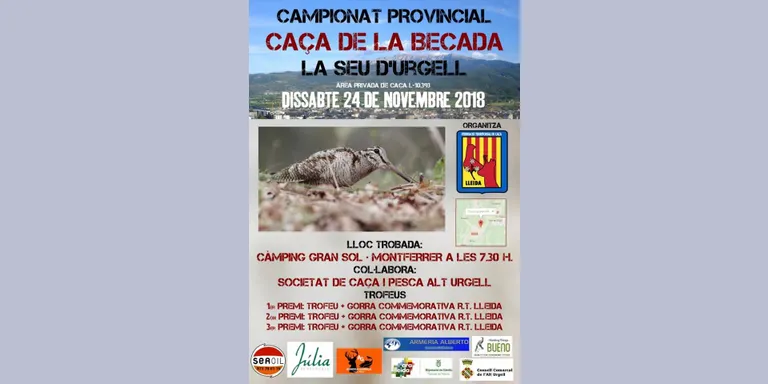 L'Alt Urgell acull el Campionat Provincial de Caça de Becada