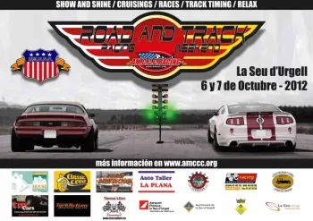 Primera trobada de cotxes americans a la Seu d'Urgell