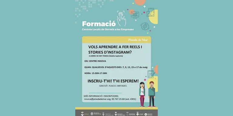 Centre Innova de Pineda: Capsules formatives de 2 hores sobre Instagram per a empreses