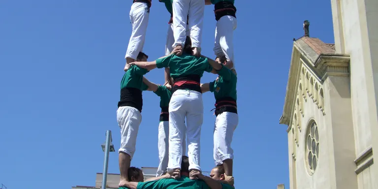 Els Castellers de Caldes encaren l'última actuació abans de Festa Major