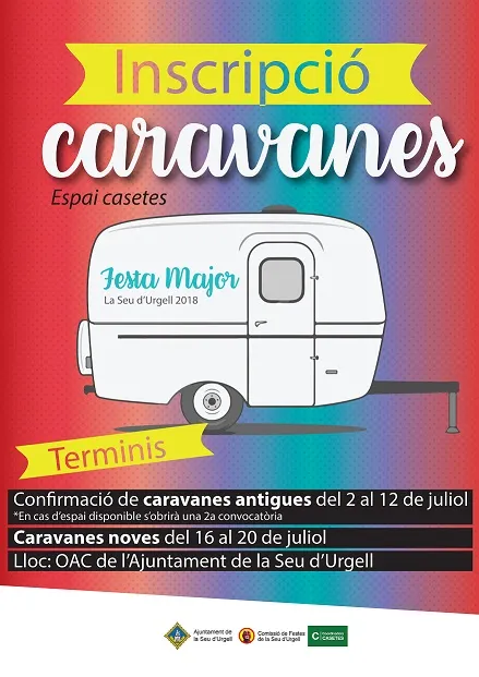S'obren les inscripcions per instal·lar caravanes a la zona de Casetes de la Festa Major de la Seu