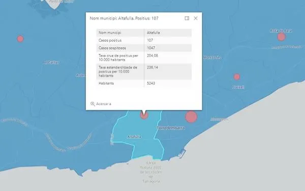El nombre de contagis al Baix Gaià continua a la baixa