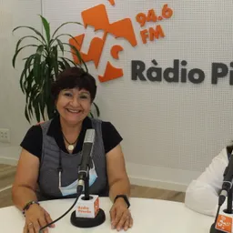 Tere Terán, presidenta del Menjador Social i Pilar Ruiz dels Amics de la Música - episode art