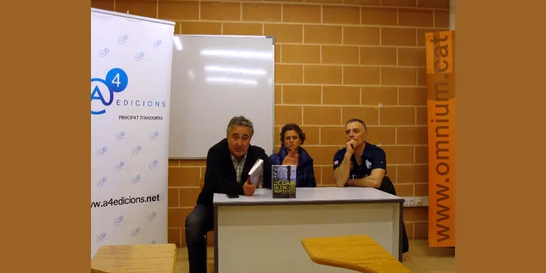 Imma Ros Armengol i Joan Janer Rossell donen a conèixer els seus llibres a la Seu