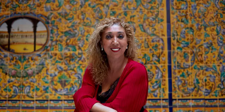 La cantaora Esperanza Fernández en La Huella de Fernanda