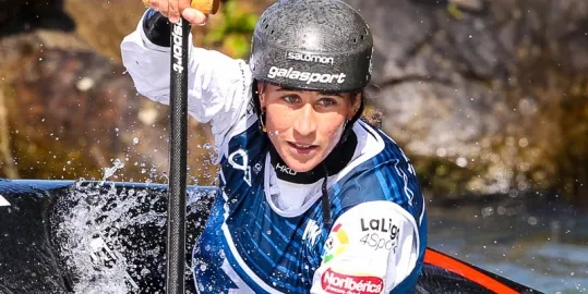 Medalla de plata per a Núria Vilarrubla en C1 a la 2a Copa del Món d'Eslàlom