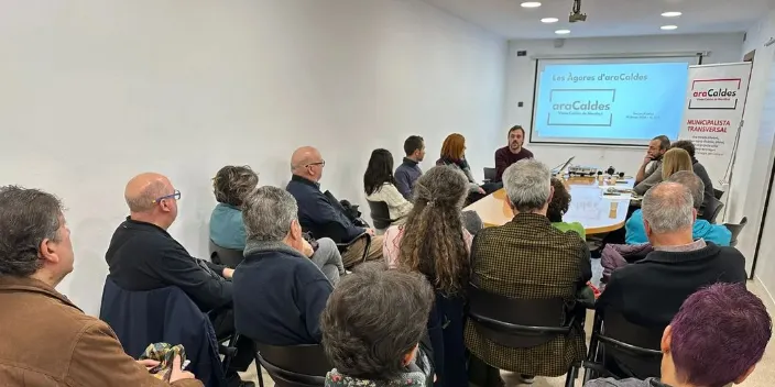 Ara Caldes inicia les Àgores, un espai de debat obert a la ciutadania