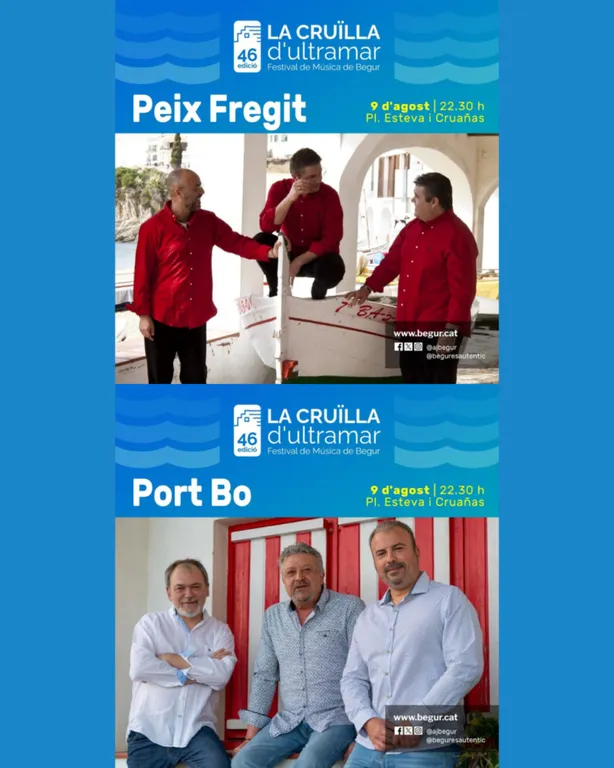 Begur celebra la seva cantada d'havaneres amb Peix Fregit i Port Bo aquest dissabte