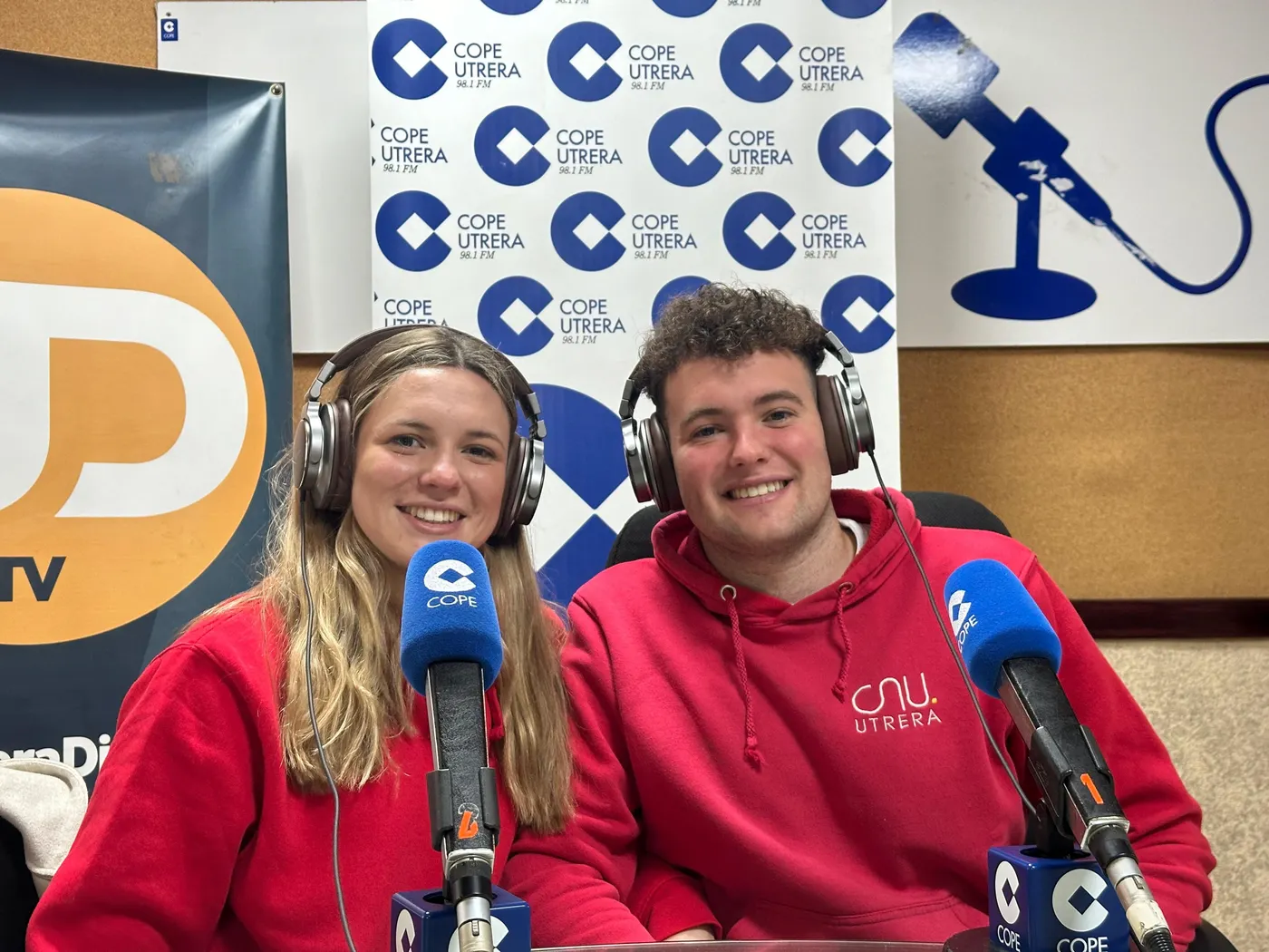 Los campeones de natación, Eloisa y Julio Payán en COPE Utrera(98.1 FM)