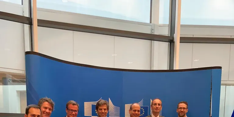 El Morell, present a Bèlgica en l'oficialització de la subvenció al projecte de l'Ecoplanta
