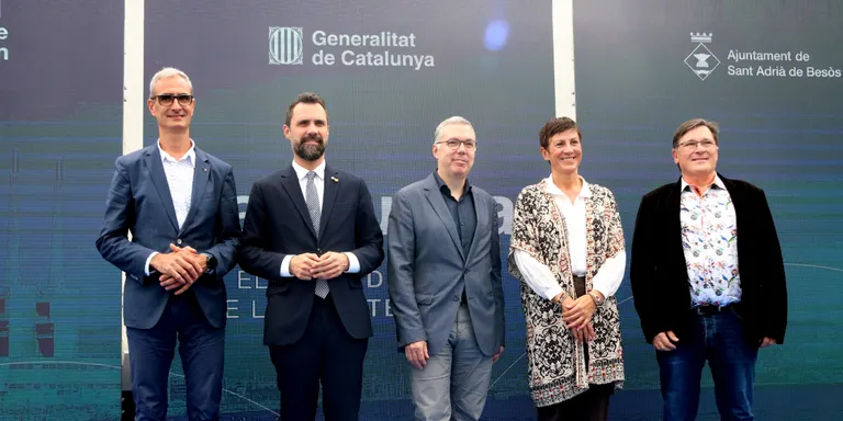 A punt per entrar en servei la primera estació de cables submarins de Catalunya, ubicada a Sant Adrià