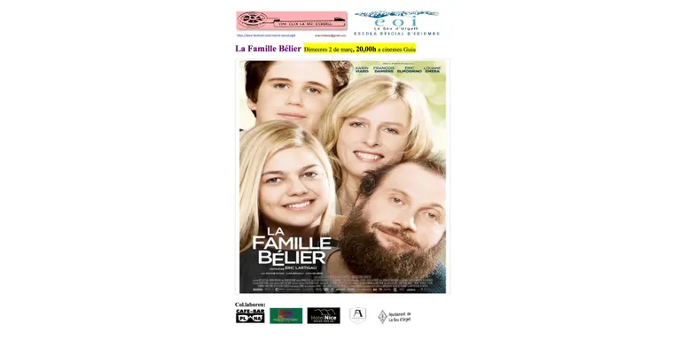 CineClub La Seu projecta el film 'La Família Bélier'
