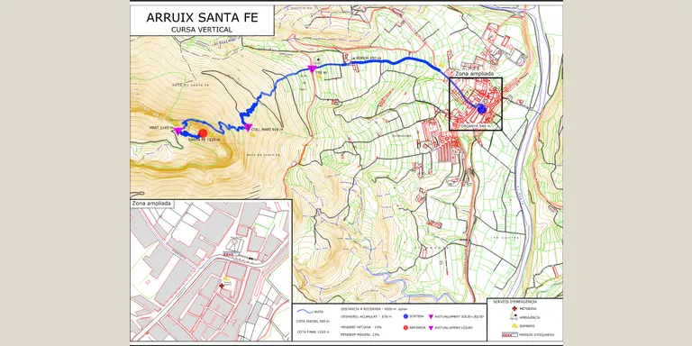 El Cadí Circuit Fer continua amb l'Arruix de Santa Fe