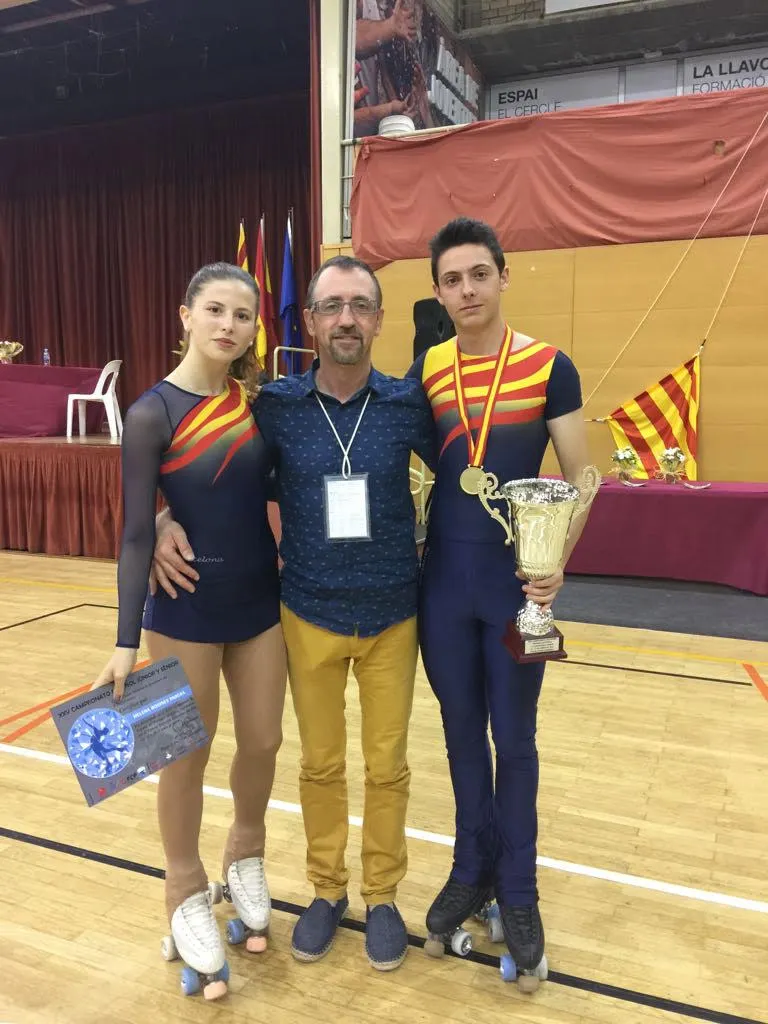 Eloi Canals i Helena Rosines fan bons resultats al Campionat d'Espanya Júnior