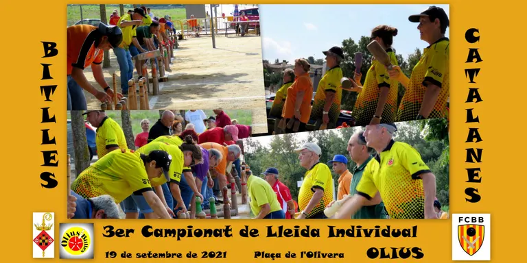 Olius acollirà el tercer Campionat de Lleida individual de bitlles catalanes