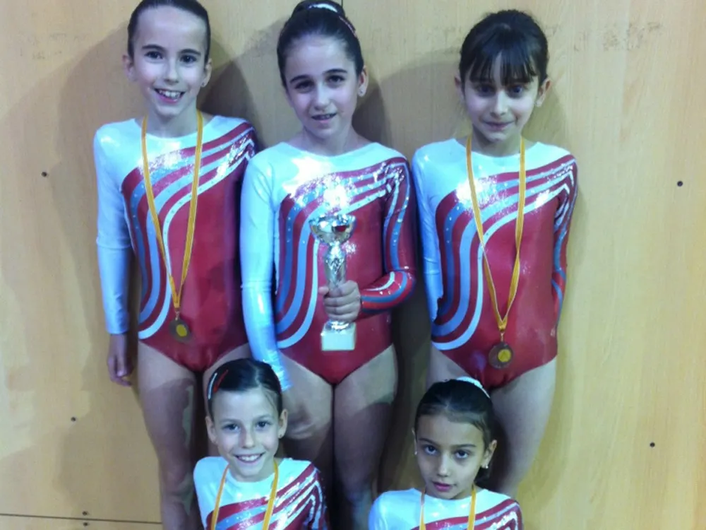 L'equip de nivell P1 que va finalitzar tercer a la primera fase de competicions d'aquest any / Foto