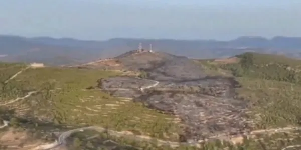 Estabilitzat l'incendi del Priorat