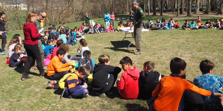 Més de 160 alumnes de la Seu i Castellciutat commemoren el Dia de l'Arbre