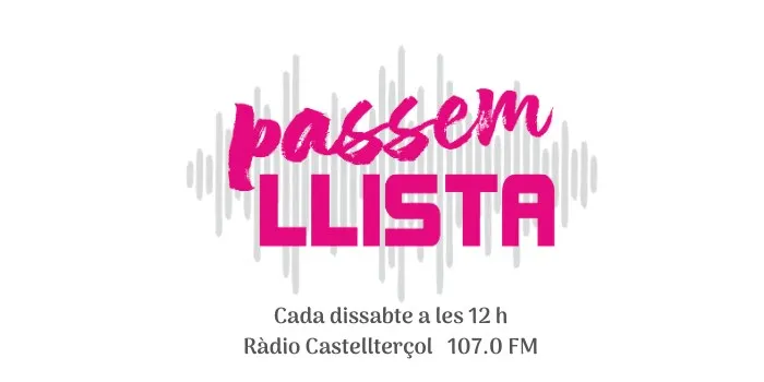 Passem llista – Nou programa a Ràdio Castellterçol!