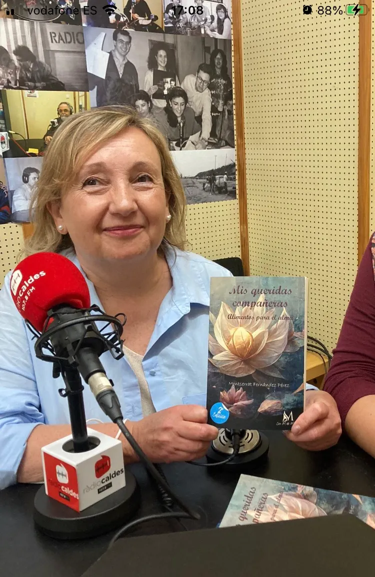 Montserrat Fernández Pérez presentarà a la biblioteca de Caldes el llibre ‘Mis queridas compañeras’