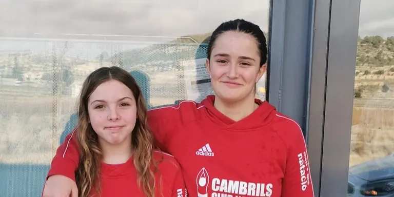 Bona participació de les nedadores Martina Castellví i Queralt Llaveria al Trofeu DS de Vilafranca