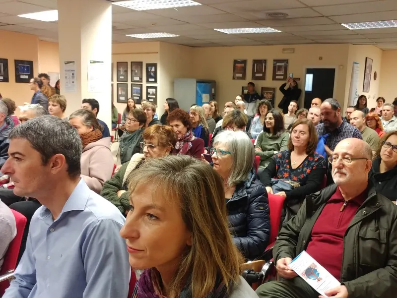 Moment de la benvinguda al Servei de Rehabilitació Comunitària