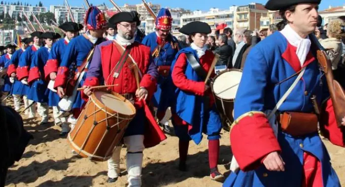 Els actes arrencaran amb lâ€™arribada dels primers Miquelets i el muntatge del campament a la platj