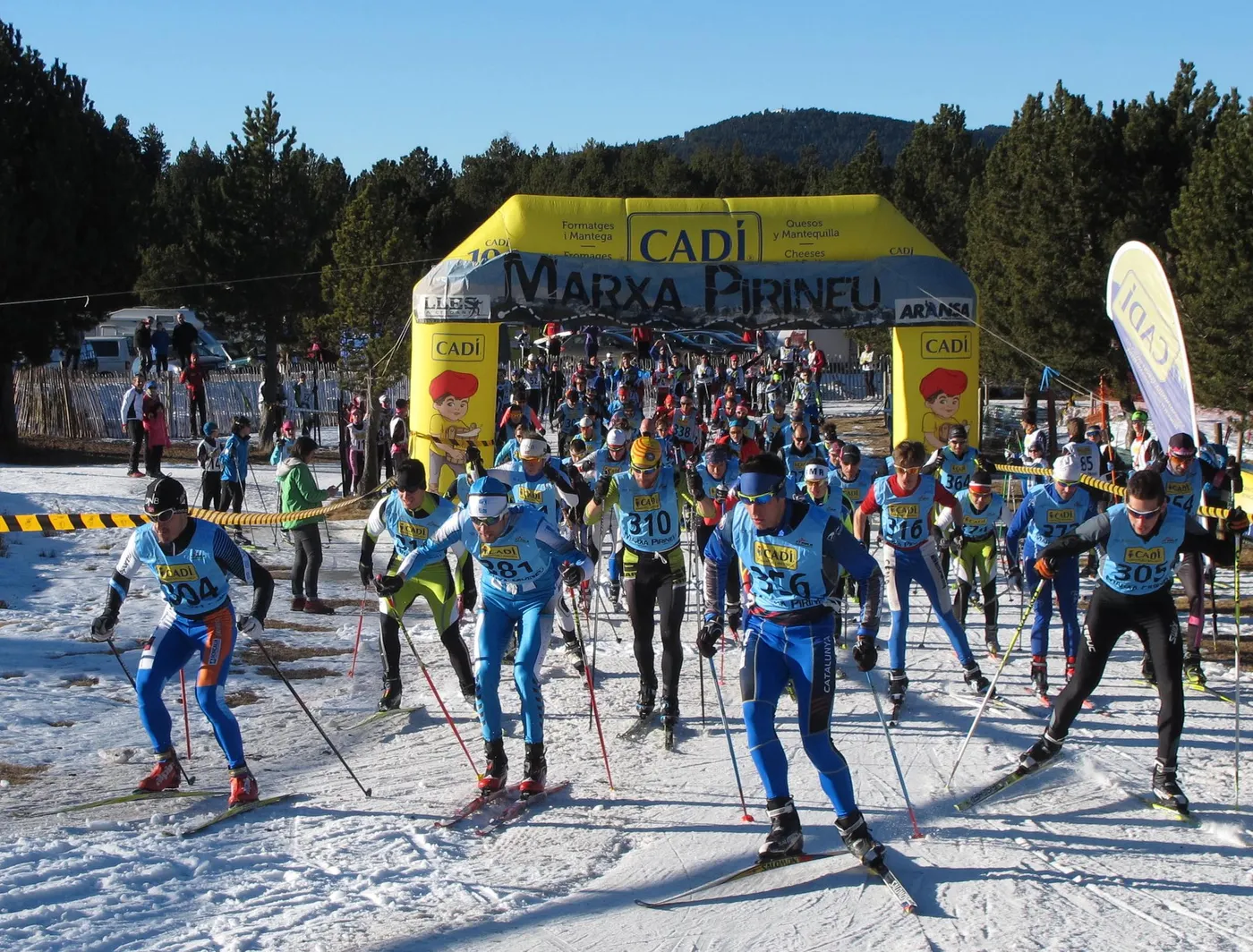 Sortida de la Marxa Pirineu 2016 (Foto: Tot Nòrdic)