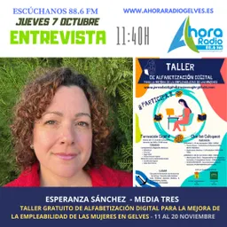 #42 - Esperanza Sánchez y Carlos de Valdivia, Taller de alfabetización digital en Gelves - episode art